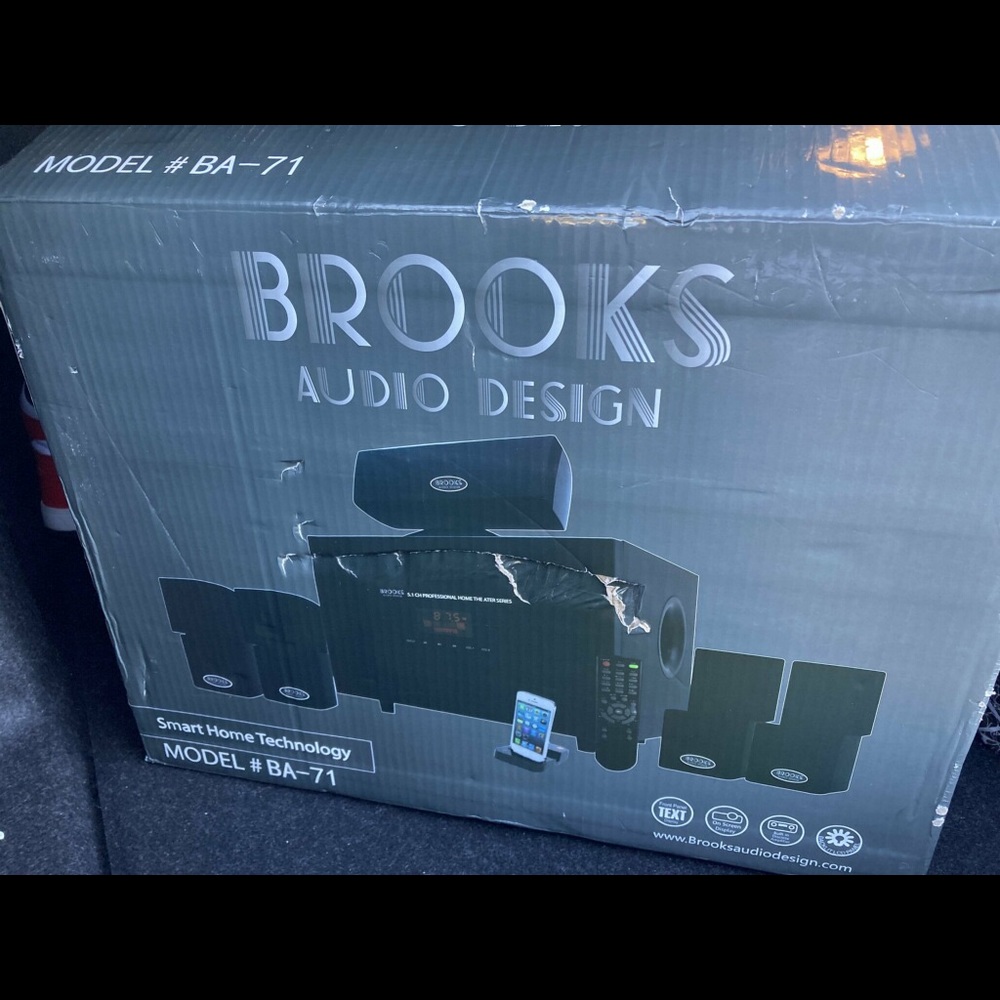 Brooks home sound system